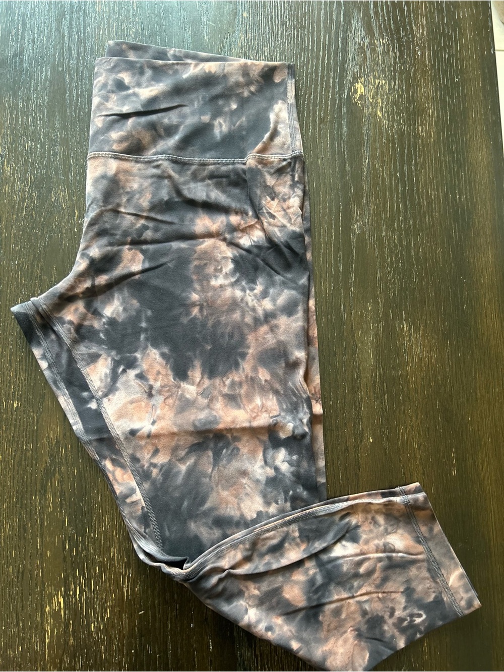 lululemon athletica tie dye align tights